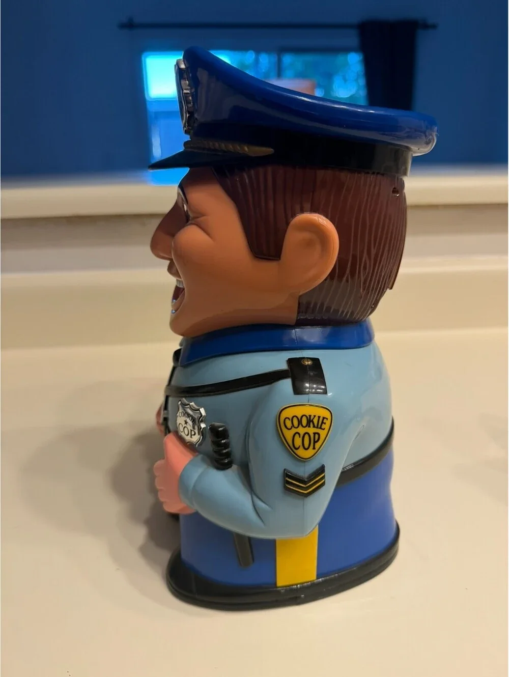 The Original “Cookie Cop” Cookie Jar 2001 Collectible Fully Functioning/Talking